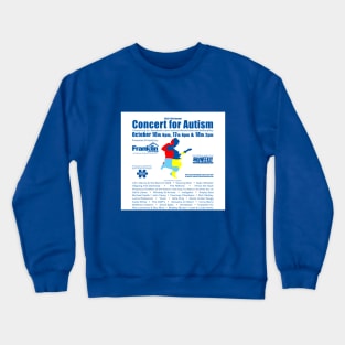 2020 13th Annual Concert for Autism Flyer T-Shirt Crewneck Sweatshirt